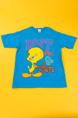 Vintage 1997 Tweety Bird Don't Even Go There T-shirt