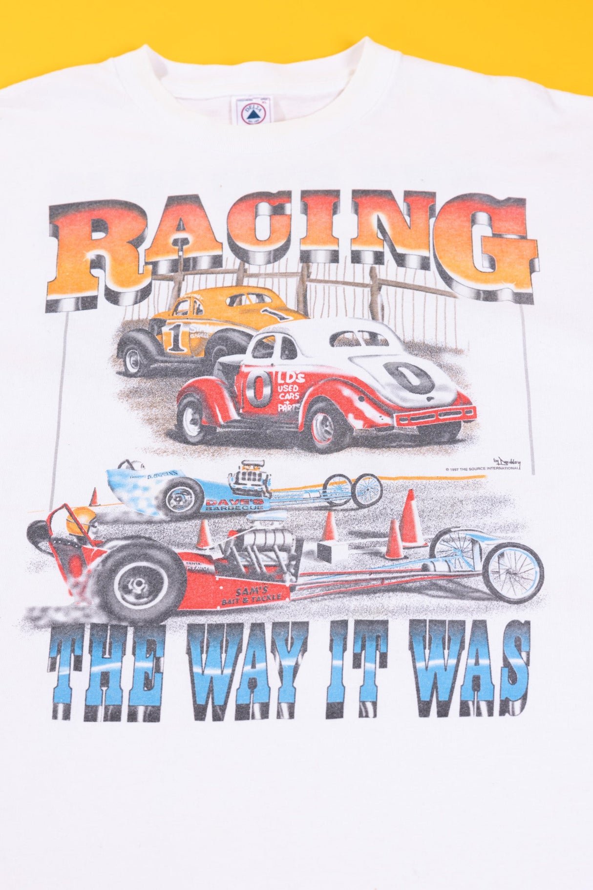 Vintage 1997 Racing The Way It Was T-shirt