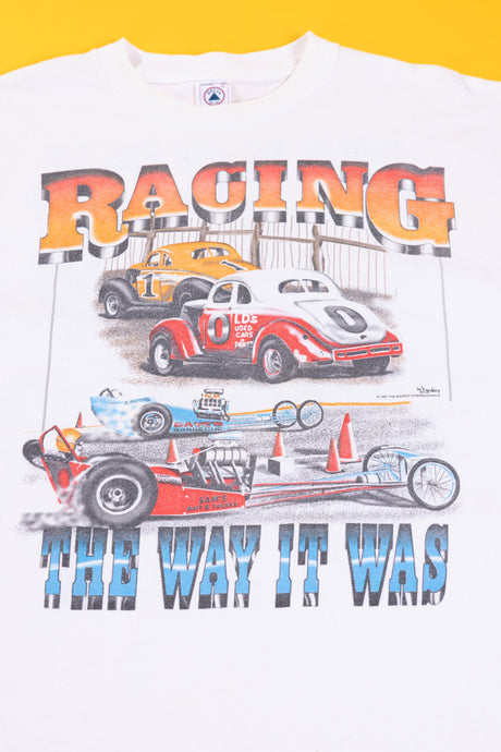 Vintage 1997 Racing The Way It Was T-shirt