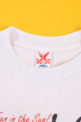 Vintage 1992 Coors Fun in The Sun Daytona Beach T-shirt