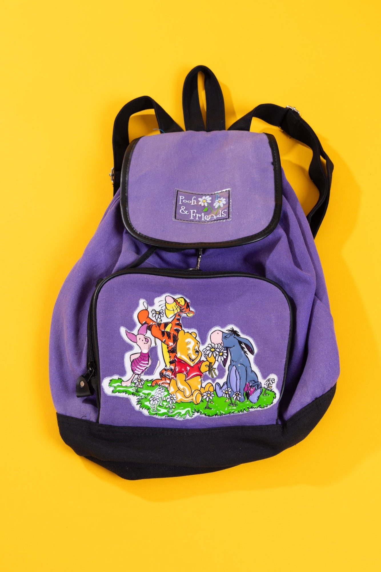 Vintage 90s Pooh and Friends Drawstring Backpack – Retro Candy World