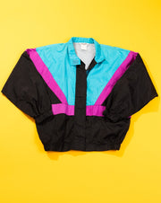 Vintage 80/90s Silver Lining Windbreaker Jacket
