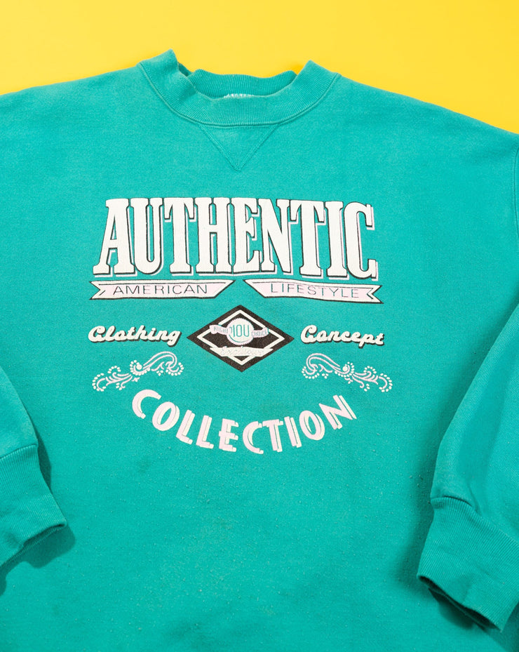 Vintage 90s I.O.U. Authentic American Collection Crewneck Sweater