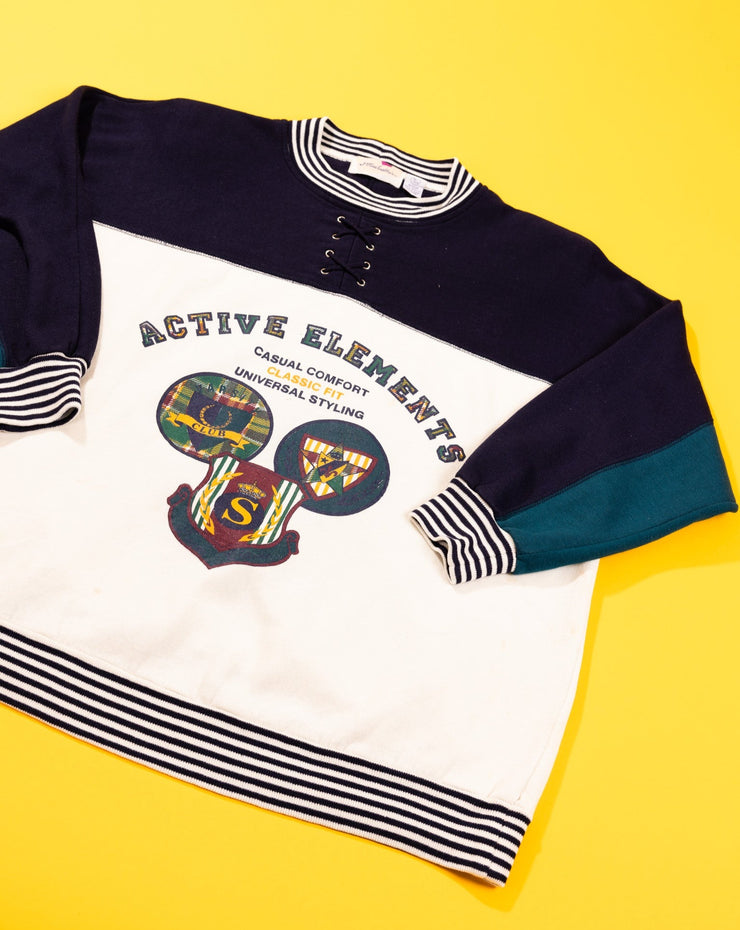 Vintage 90s Active Elements Crewneck Sweater