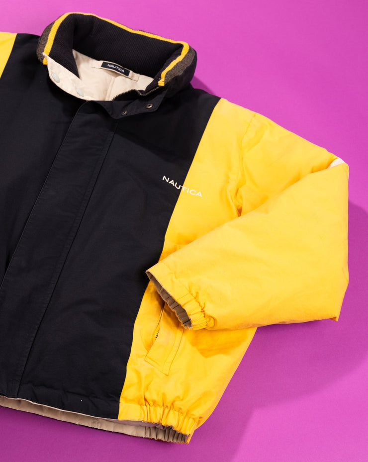 Vintage 90s Nautica Reversible Ski Jacket