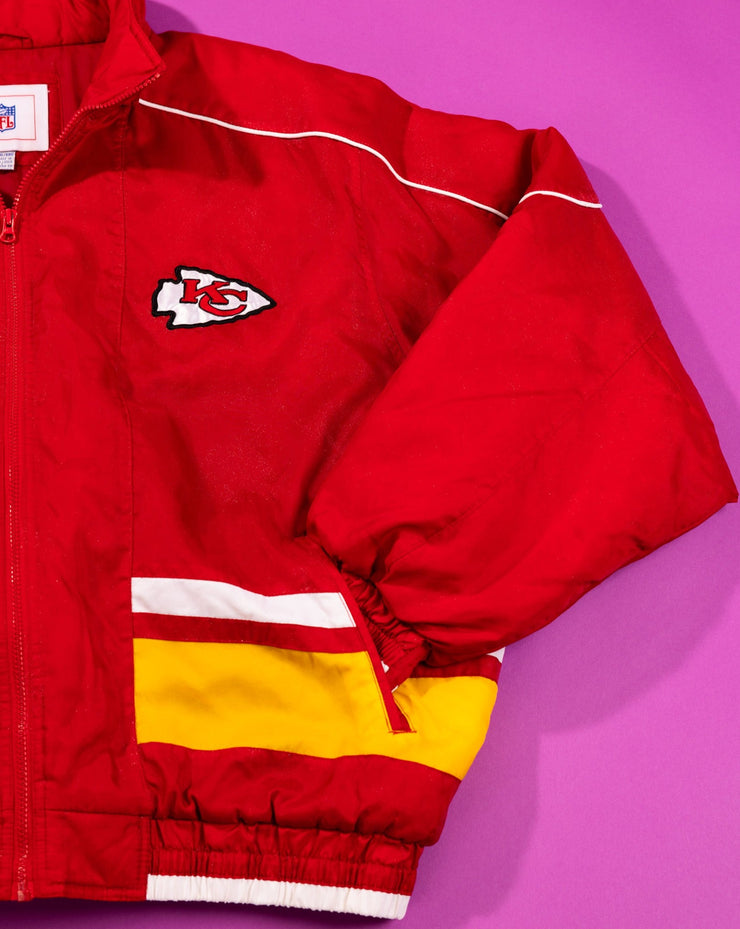 Vintage 90s NFL Kansas City Chiefs Puffer Jacket