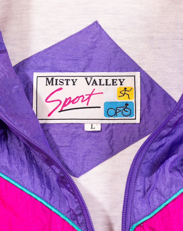 Vintage 80s Misty Valley Sport Windbreaker Jacket