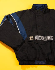 Vintage 90s Starter Notre Dame Fighting Irish Puffer Jacket