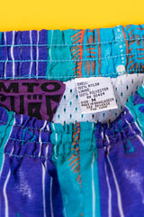 Vintage 80s MTO Surf Swim Shorts