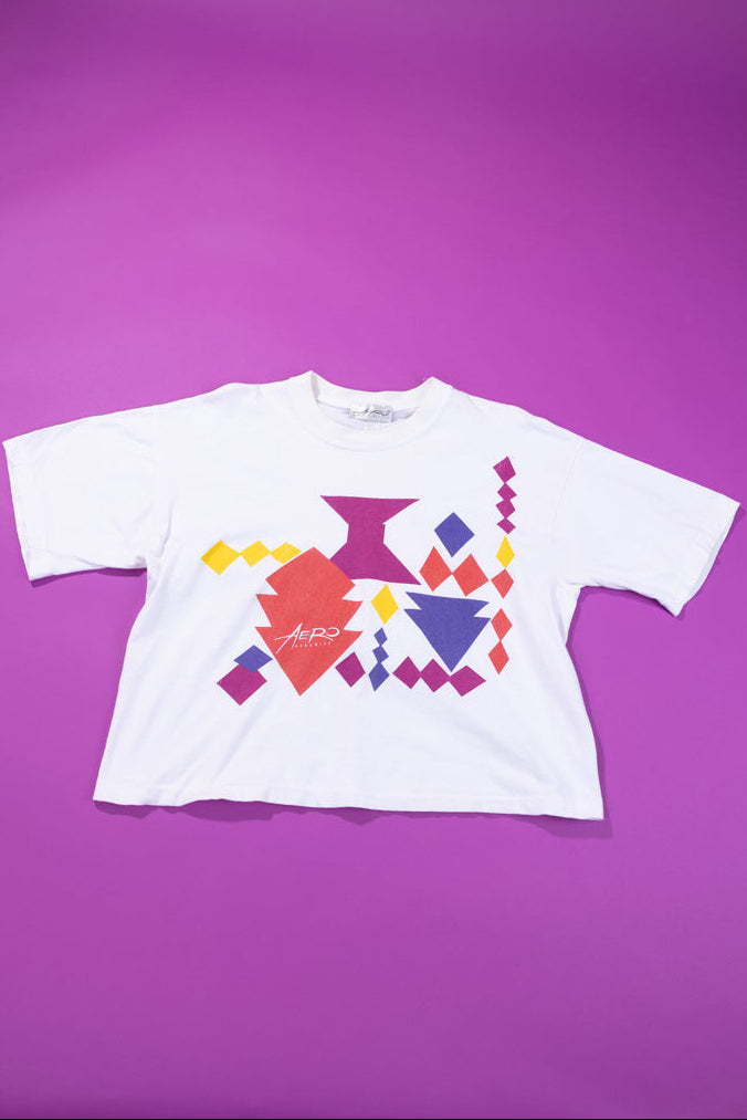 Vintage 90s Aero Dynamics Crop Top