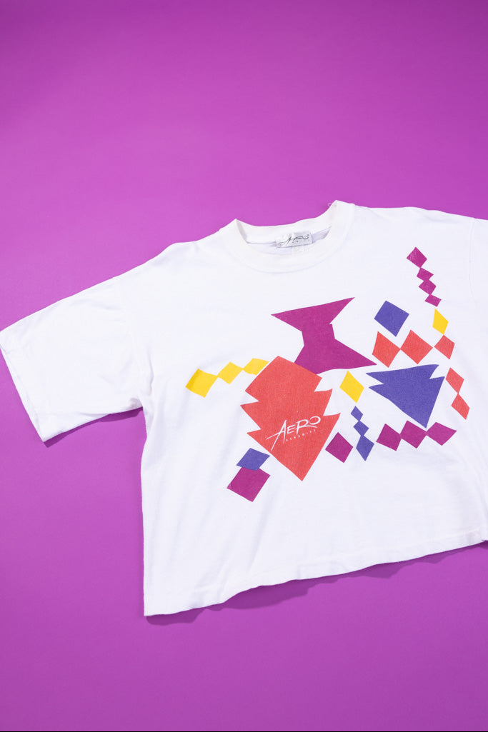 Vintage 90s Aero Dynamics Crop Top
