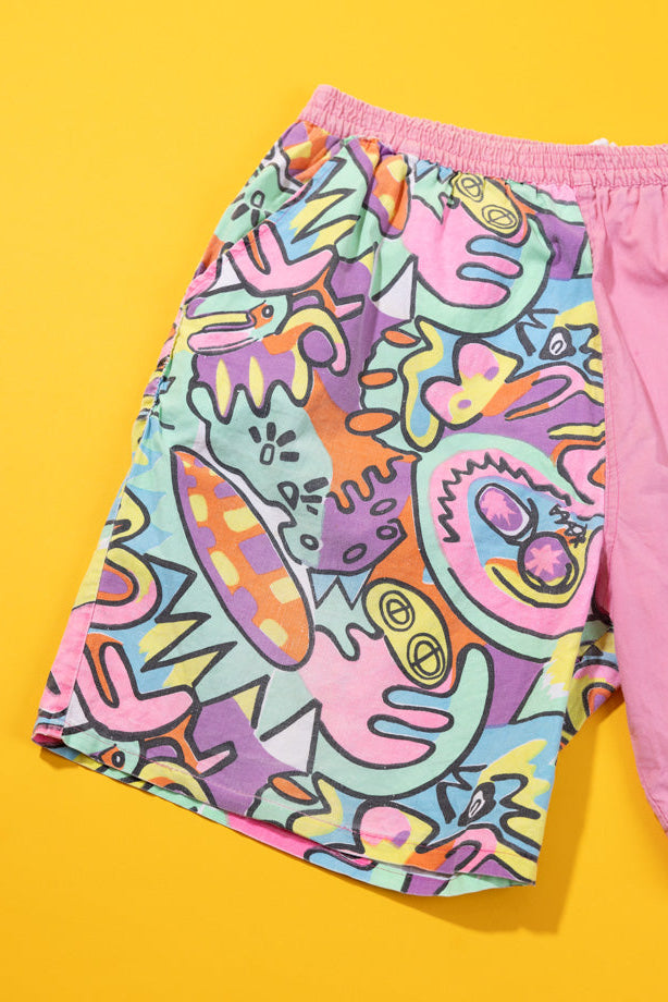 Vintage 80s Friends Retro Shorts