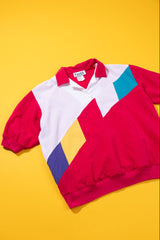 Vintage 80s Teddi Short Sleeve Pullover