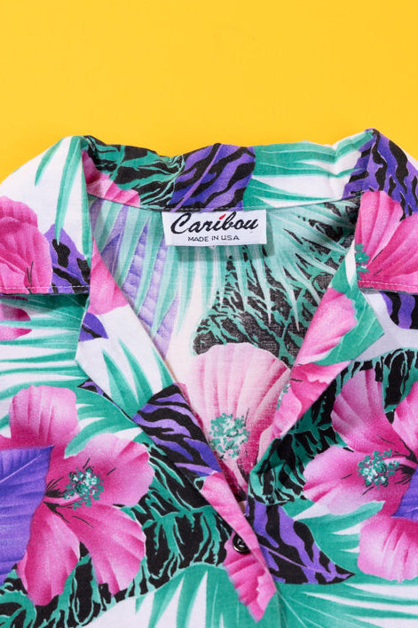 Vintage 90s Caribou Button Up