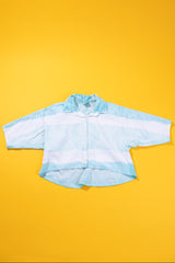 Vintage 90s Cropped Button Up