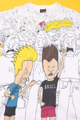 Vintage 1993 MTV Beavis and Butt-head AOP T-shirt