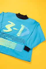 Vintage 80s Just On 3-D Crewneck