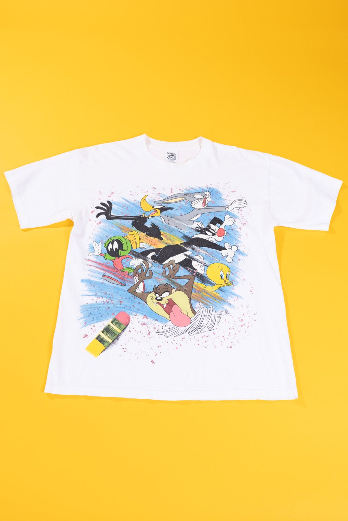 Vintage 1993 Looney Tunes Eraser T-shirt