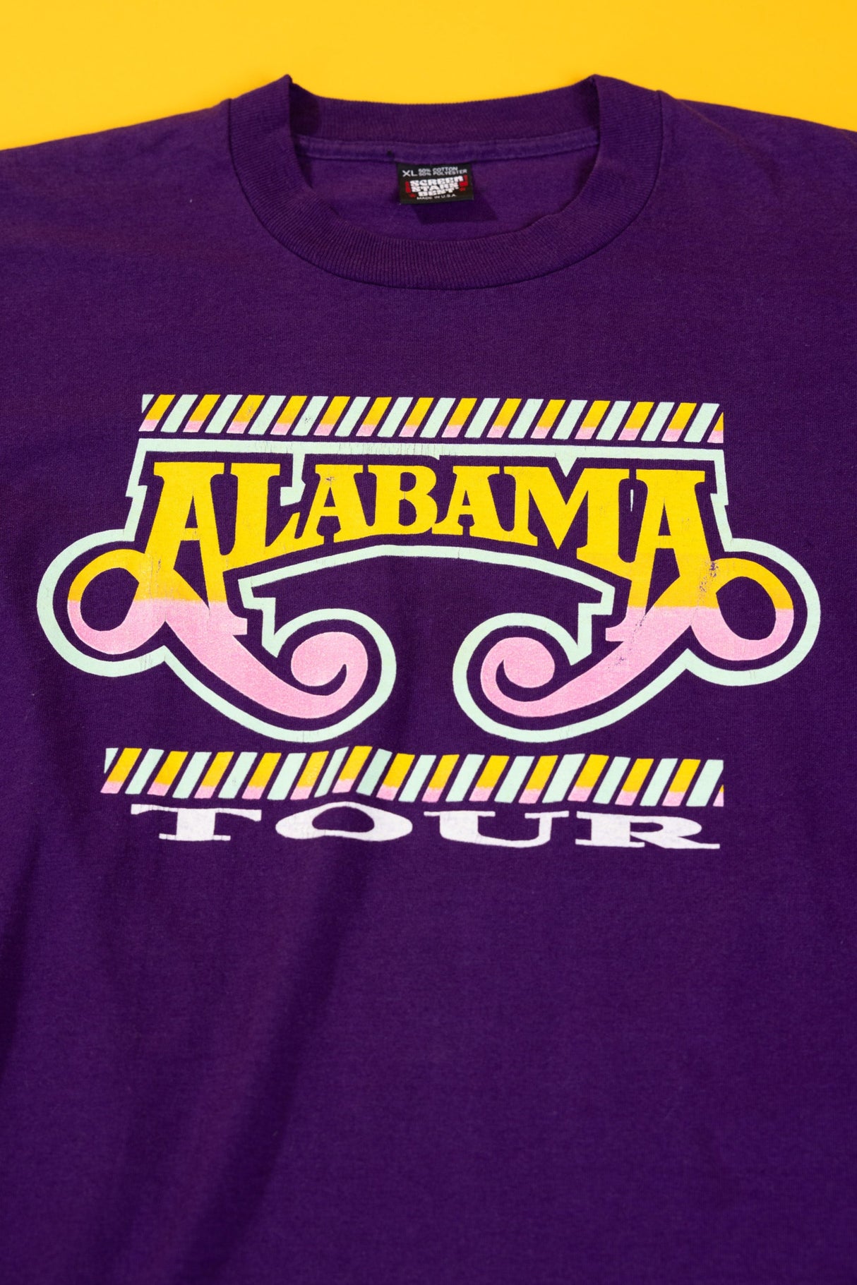 Vintage 1981 Alabama Tour Concert T-shirt