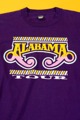 Vintage 1981 Alabama Tour Concert T-shirt