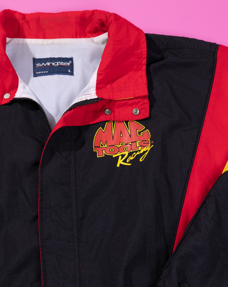 Vintage 80s Swingster Mac Tools Racing Windbreaker