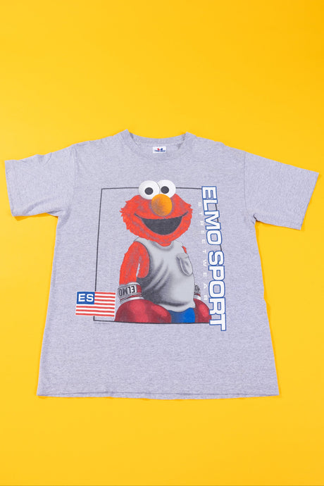 Vintage 90s Elmo Sport Streetwear T-shirt
