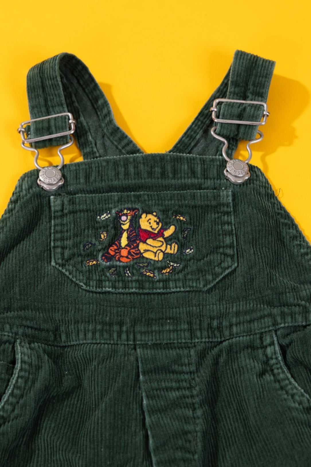 Vintage 90s Disney Winnie the Pooh Corduroy Overalls (Kids - 18 mos)