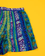 Vintage 90s Melrose Retro Rayon Shorts