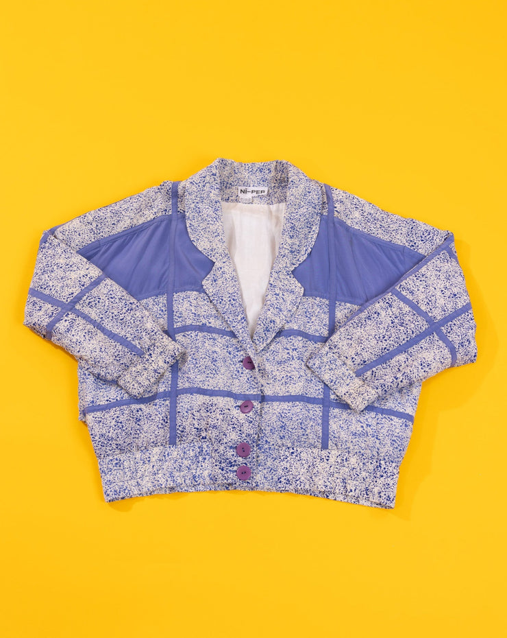 Vintage 80s Ni-Per Silk Jacket