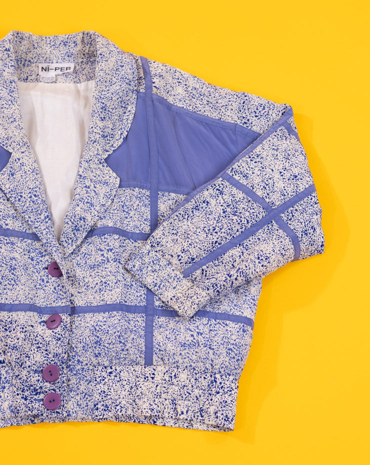 Vintage 80s Ni-Per Silk Jacket