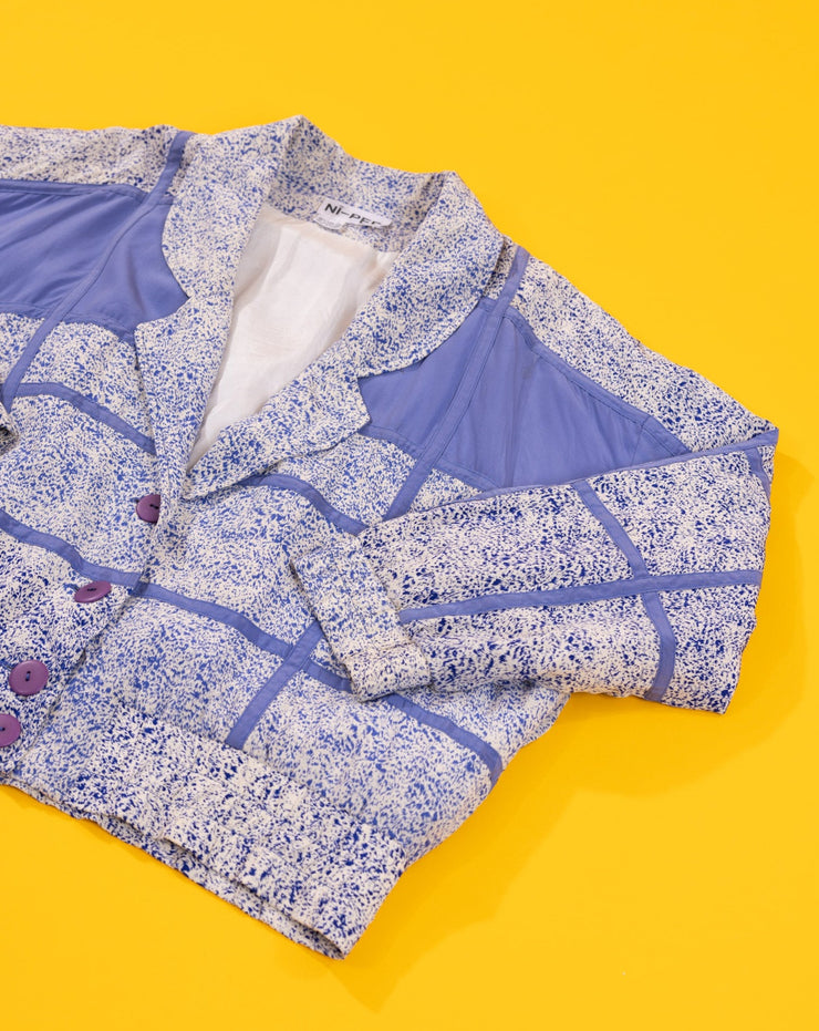 Vintage 80s Ni-Per Silk Jacket