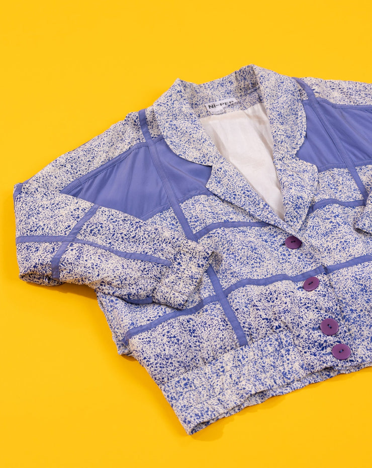 Vintage 80s Ni-Per Silk Jacket
