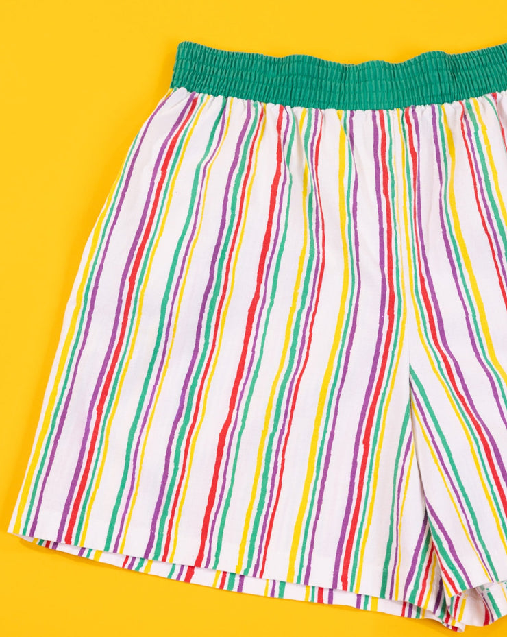 Vintage 90s Venezia Striped Shorts