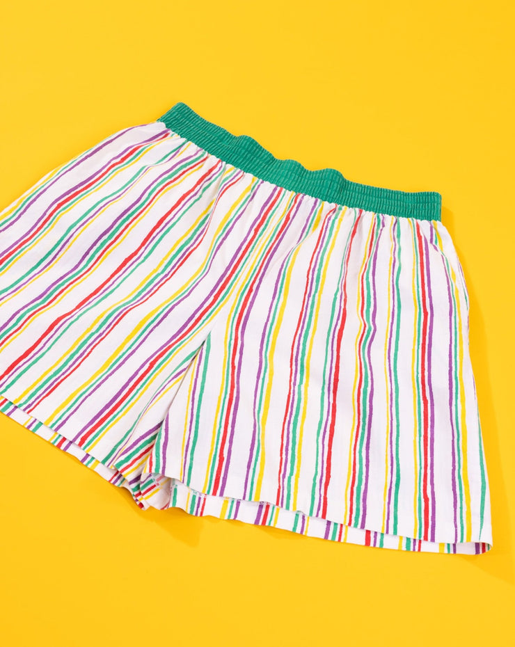 Vintage 90s Venezia Striped Shorts
