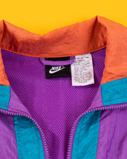 Vintage 90s Nike Quarter Zip Windbreaker Jacket