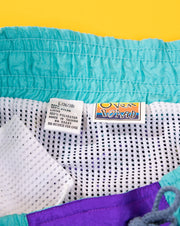 Vintage 80s Over Board Swim Shorts