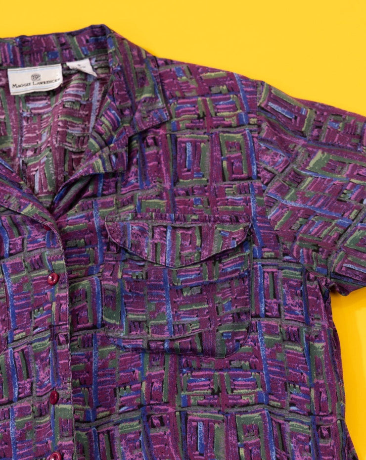Vintage 90s Maggie Lawrence Button Up
