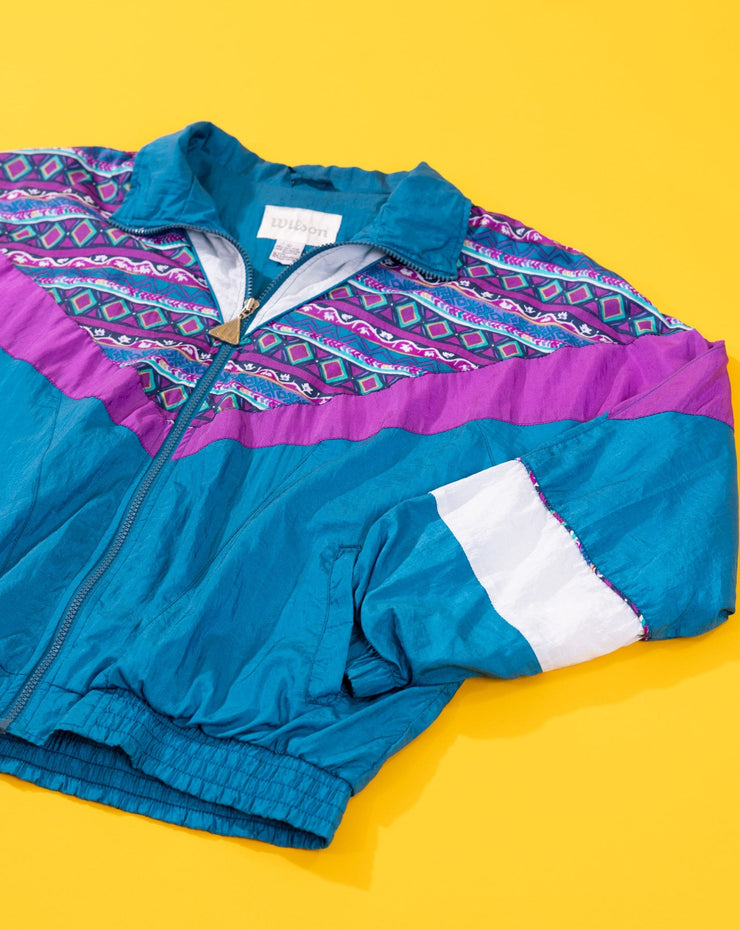 Vintage 90s Wilson Windbreaker Jacket