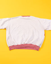 Vintage 80s Reebok Sport USA Short Sleeve Sweatshirt