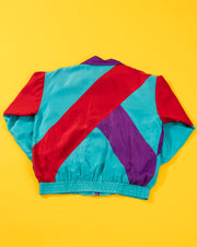 Vintage 80/90s Diana D'or Retro Silk Windbreaker Jacket