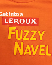 Vintage 80s Leroux Fuzzy Navel Crop Top