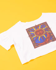 Vintage 90s Turtle Bay Sun Crop Top