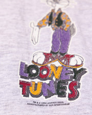 Vintage 1994 Looney Tunes Bugs Bunny Baseball Button Up Shirt
