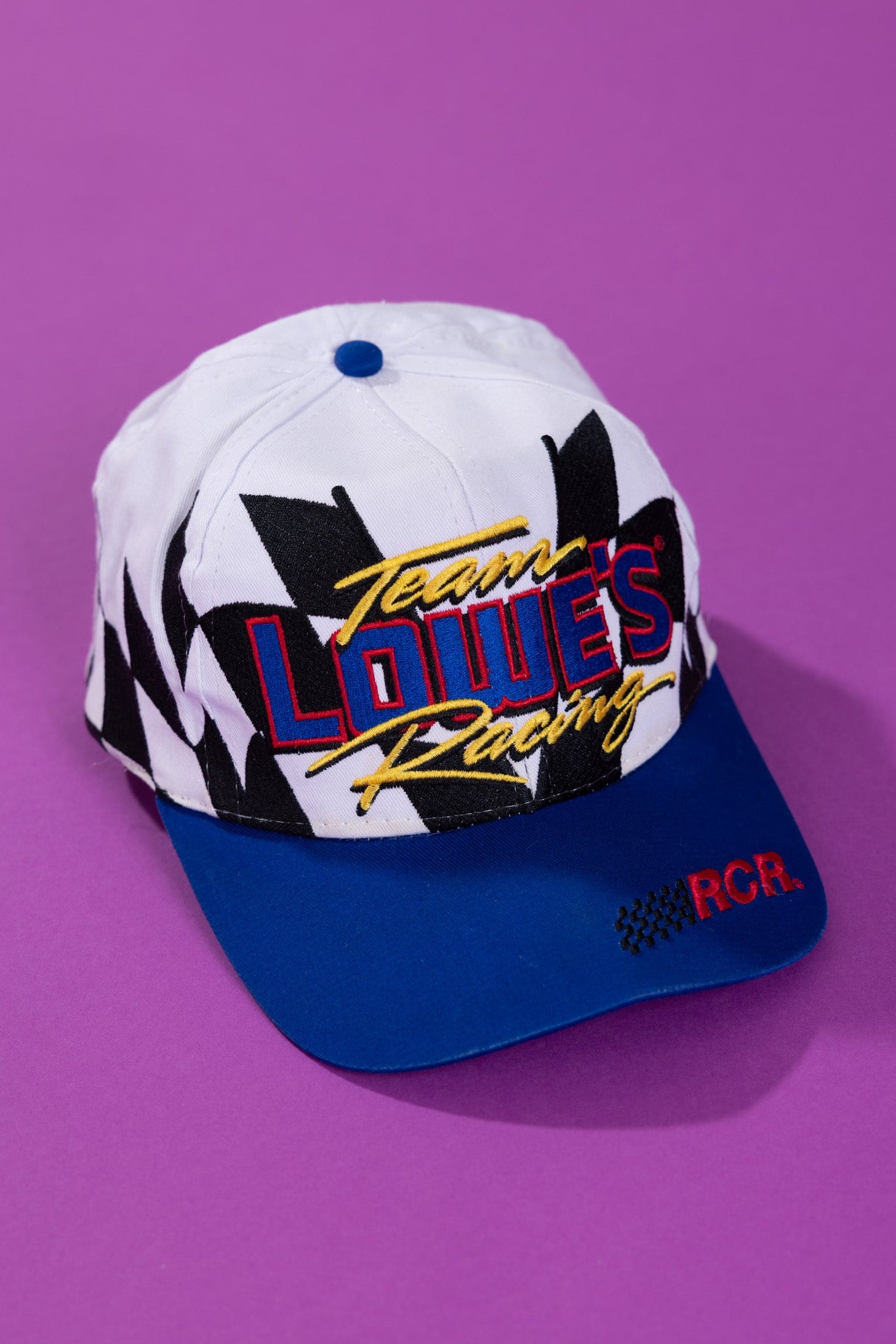 Vintage 90s Lowe's Racing Nascar Snapback Hat – Retro Candy World