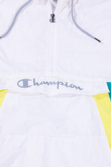 Vintage 90s Champion Short Sleeve Pullover Windbreaker