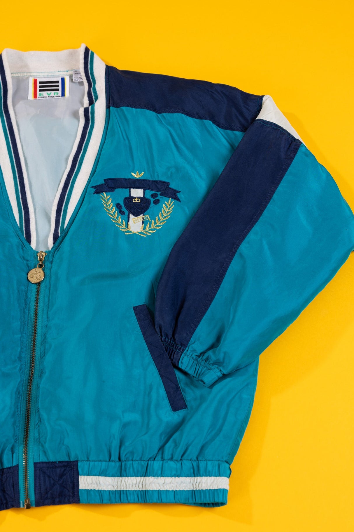 Vintage 90s EVR Silk Jacket