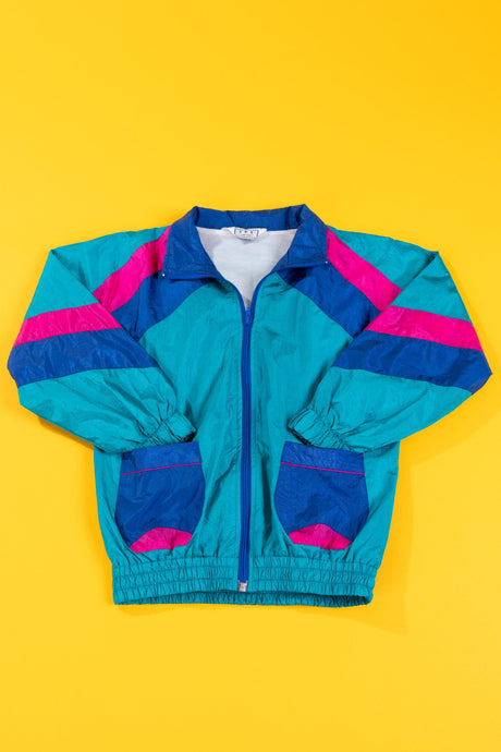 Vintage 90s J.P.I Company Windbreaker (Kids - M)