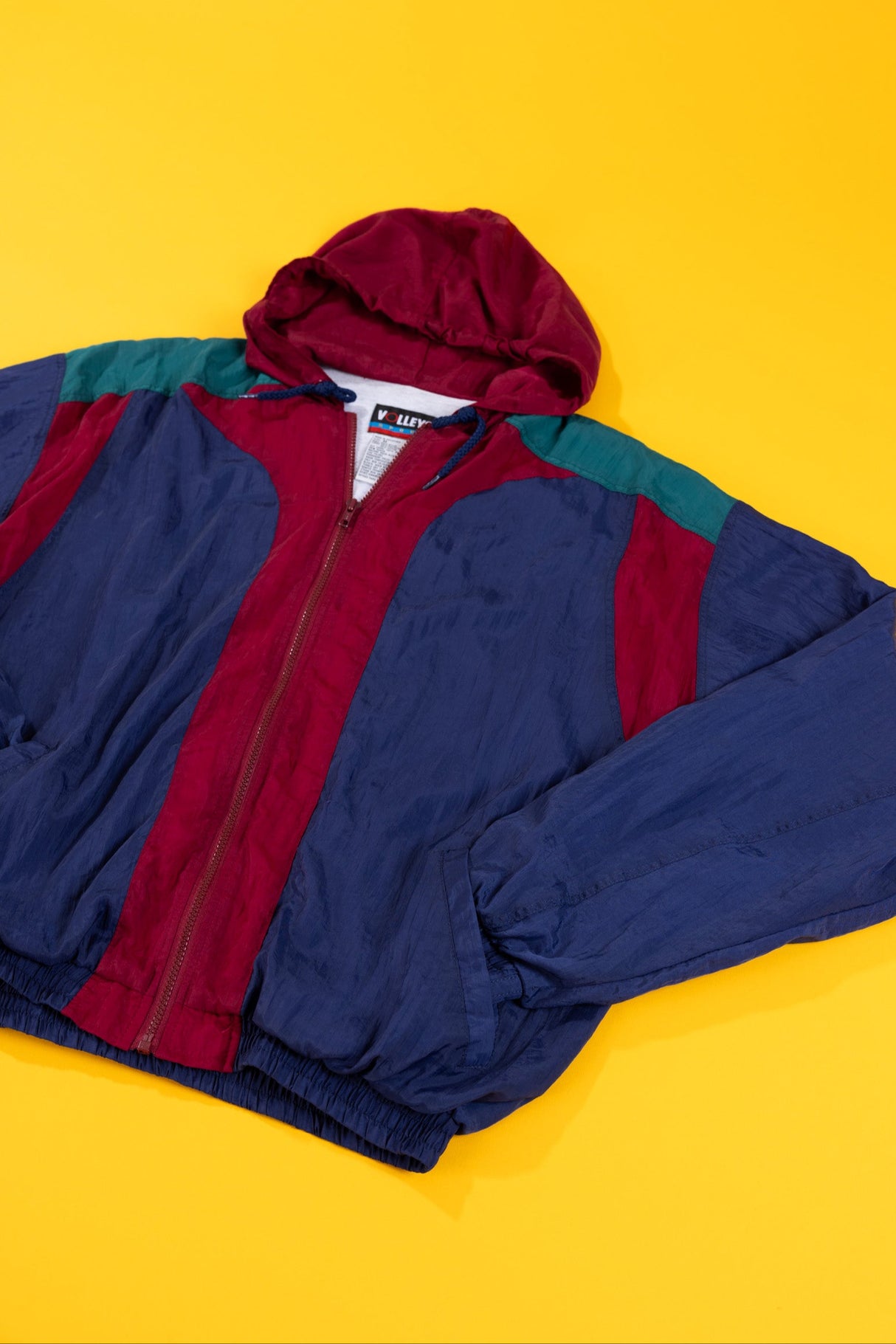 Vintage 90s Volleys Sport Windbreaker