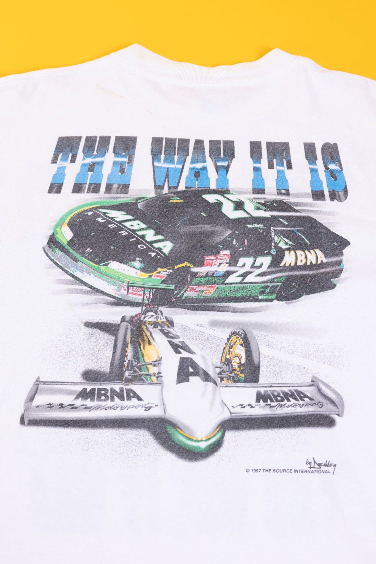 Vintage 1997 Racing The Way It Was T-shirt