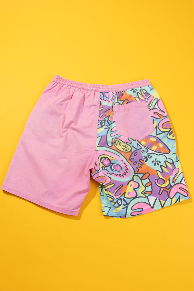 Vintage 80s Friends Retro Shorts